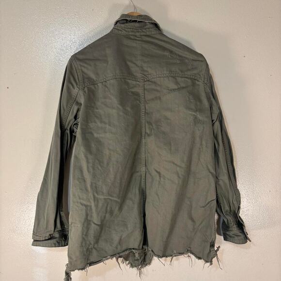 Free People Moonchild Button-Up Denim Shirt Jacket - Picture 3 of 4